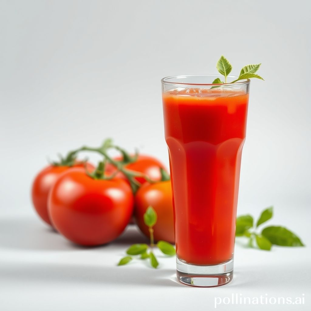 How Many Calories In Tomato Juice?